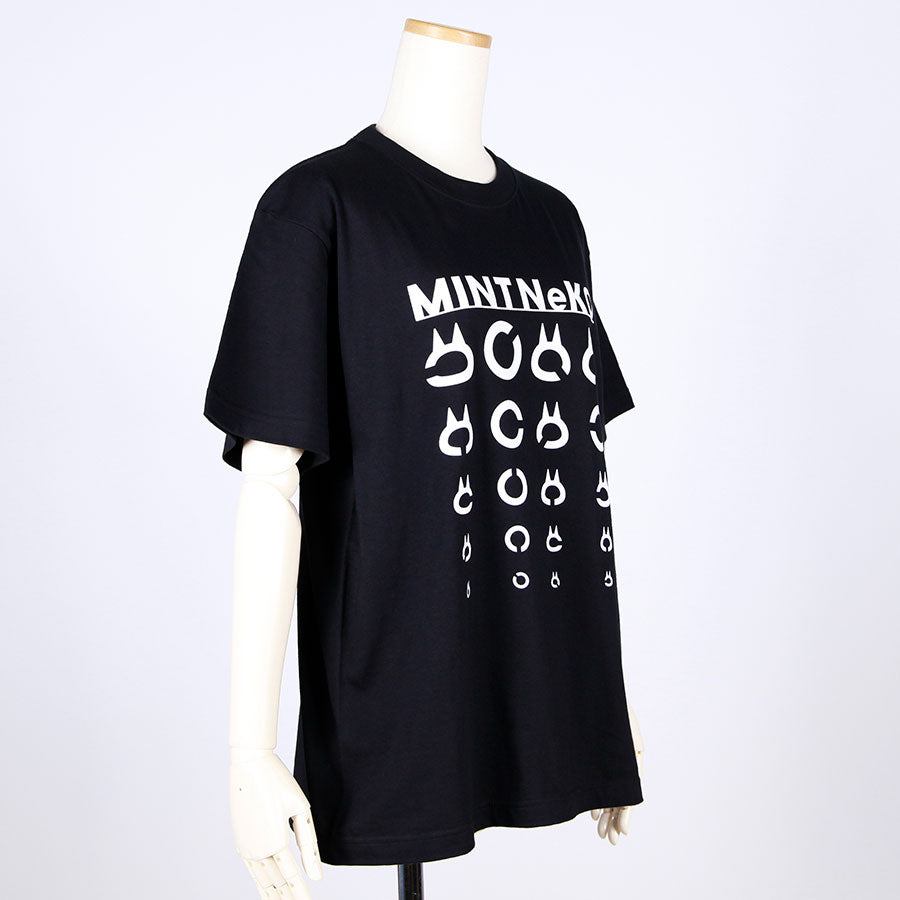 MINT NeKO Landolt ring T-shirt / BK・M