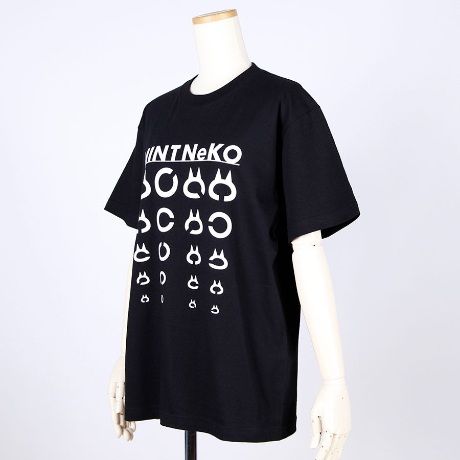 MINT NeKO Landolt ring T-shirt / BK・M