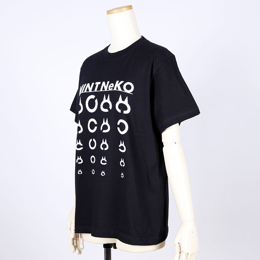 MINT NeKO Landolt ring T-shirt / BK・S