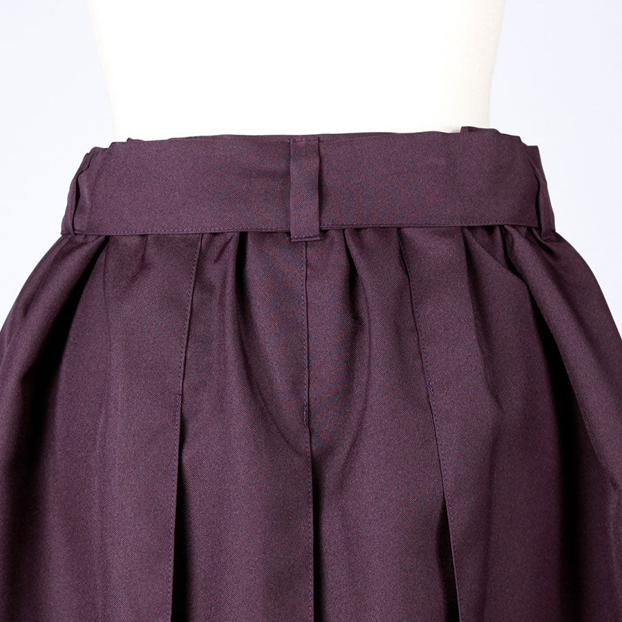 Moriguchika Pretty ・Floral drama Hakama Skirt / PUR