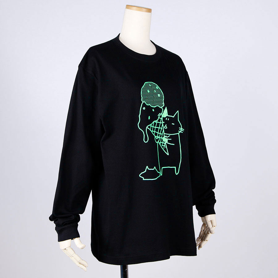 MINT NeKO アイスクリームロンT・L