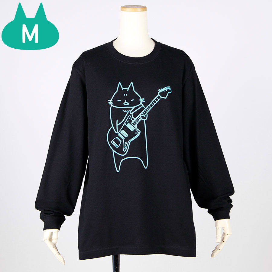 MINT NeKO Wagahai and Guitar Long T / M