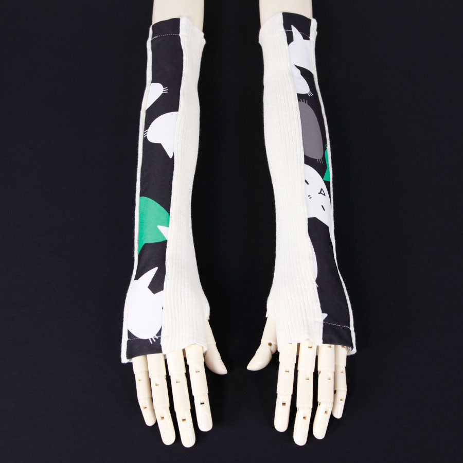 MINT NeKO Graphic Switching Arm Cover / WH-BK