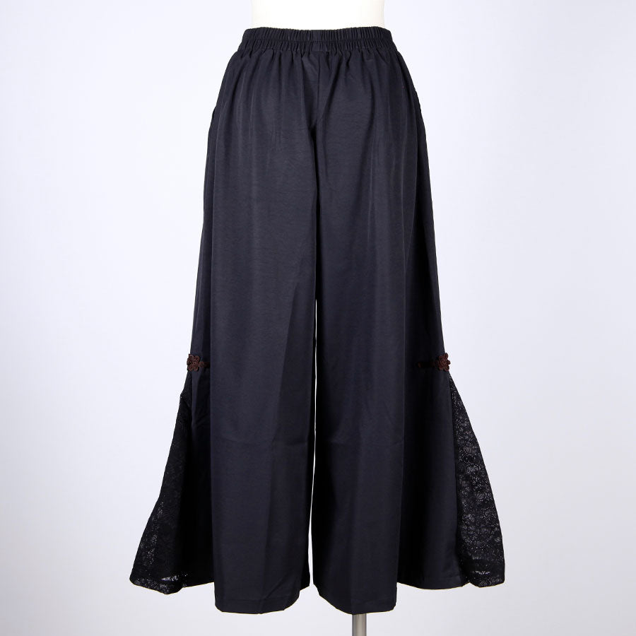 モリグチカ シノワズリパンツ BK-BRN