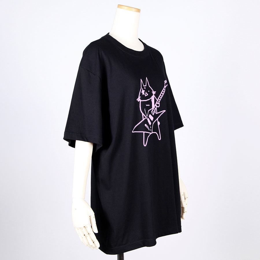 MINT NeKO Paul's T-shirt / BK-PUR・XL