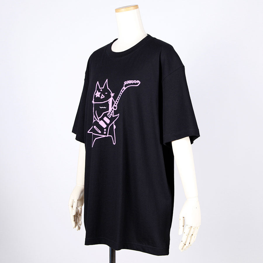 MINT NeKO Paul's T-shirt / BK-PUR・XL