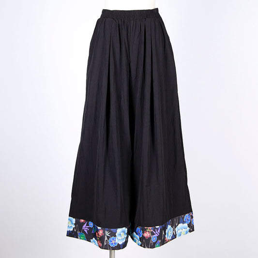 gouk スーパーワイドパンツ BK-BL