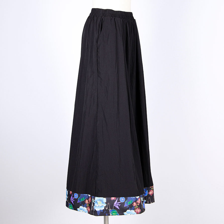 gouk スーパーワイドパンツ BK-BL