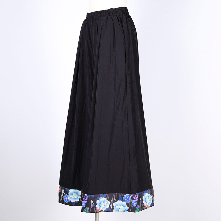 gouk スーパーワイドパンツ BK-BL