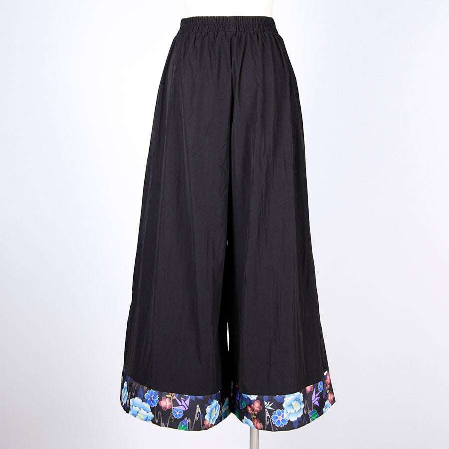 gouk スーパーワイドパンツ BK-BL