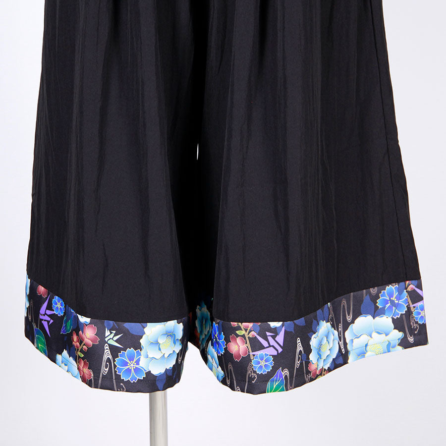 gouk スーパーワイドパンツ BK-BL