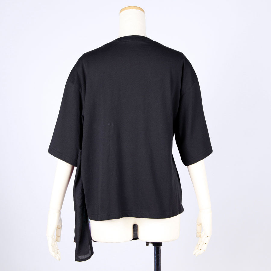 【一点物】TKg グラデーション和柄 シフォン重ねトップス