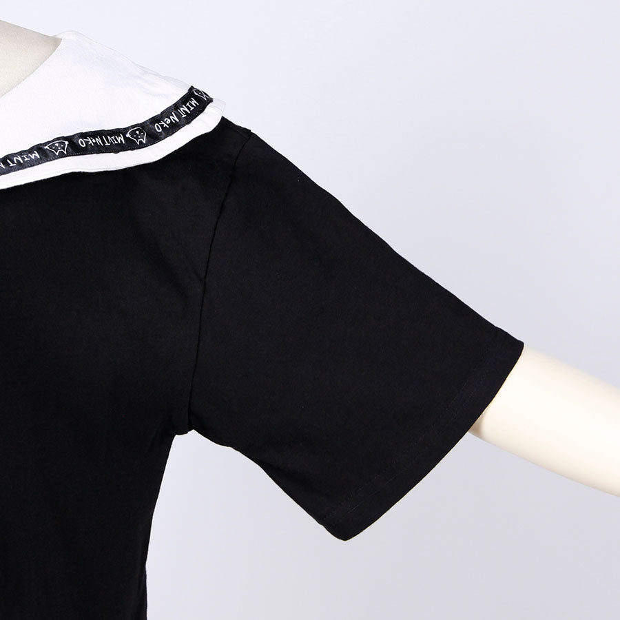 MINT NeKO Sailor Collar Tops / BK