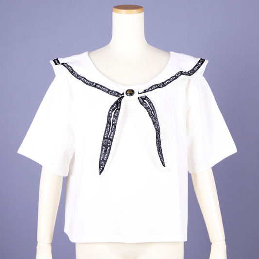 MINT NeKO Sailor Collar Tops / WH