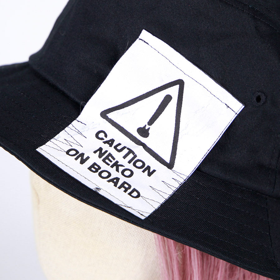 MINT NeKO Patch Bucket Hat / BK