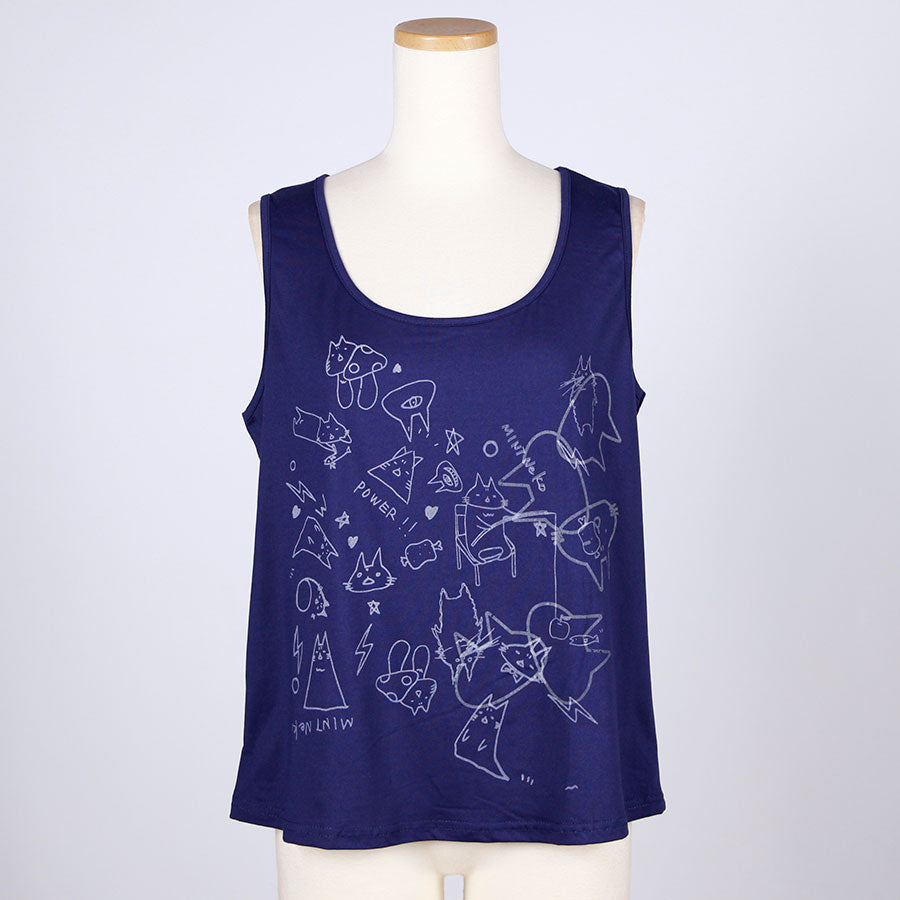 MINT NeKO See-through Layered Tops / D