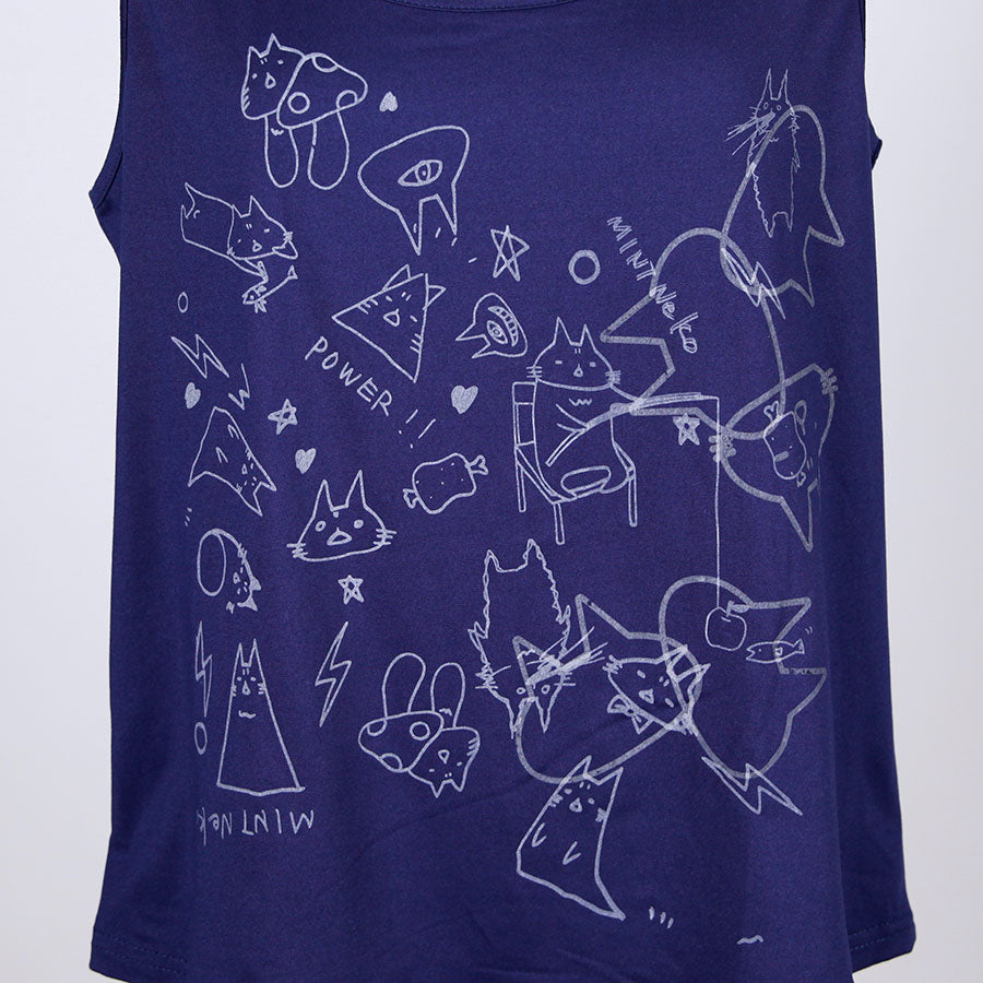MINT NeKO See-through Layered Tops / D
