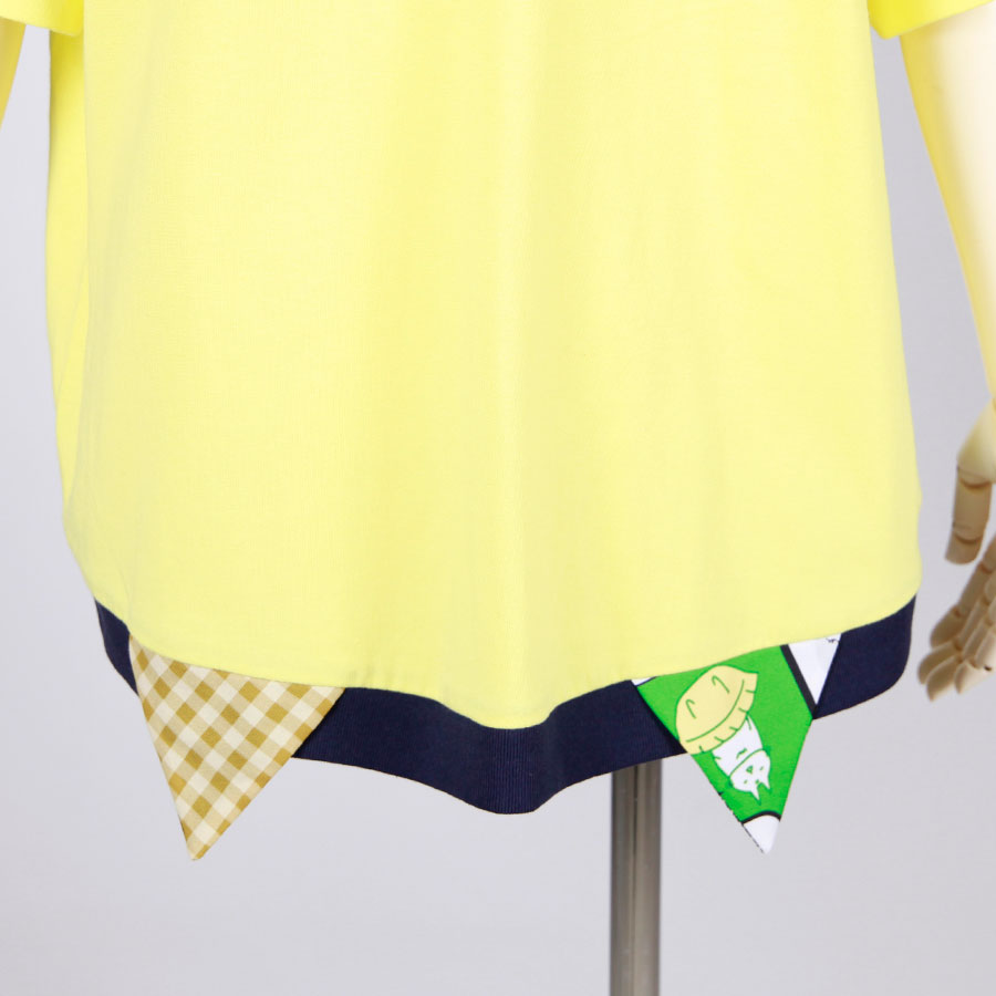 MINT NeKO Hand Printed Cat Ears Tops / F