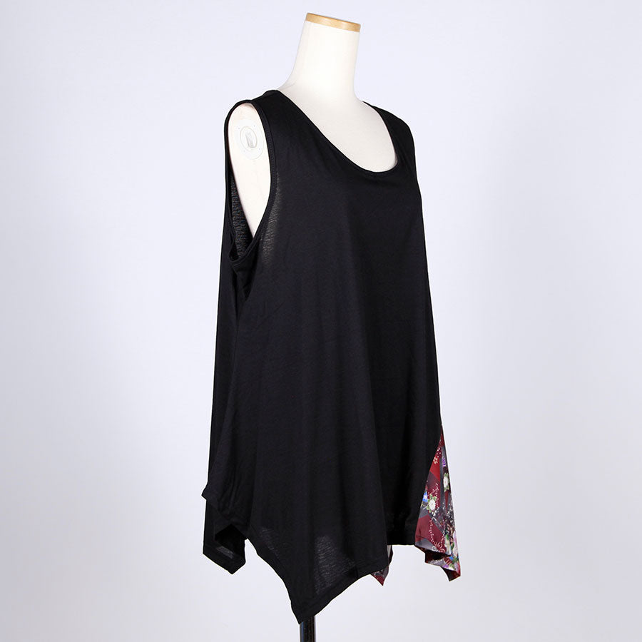 gouk Fluttering Tank top / RD-BK