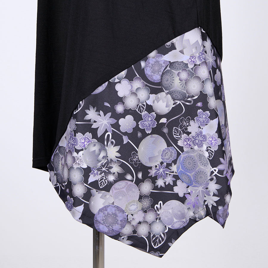 gouk Fluttering Tank top / BK-GY
