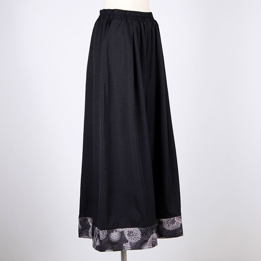 gouk スーパーワイドパンツ BK-BK