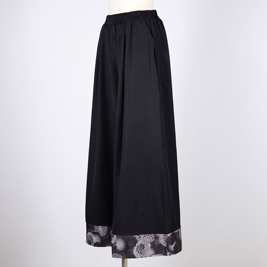 gouk スーパーワイドパンツ BK-BK