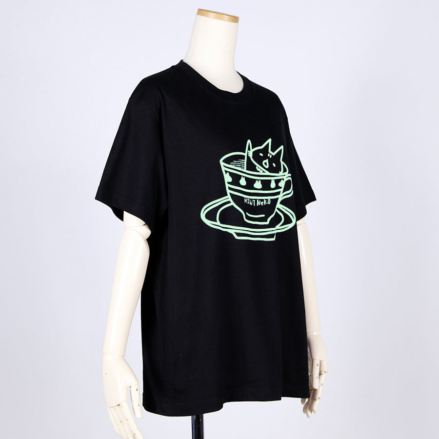 MINT NeKO Tea Party T-shirt・M