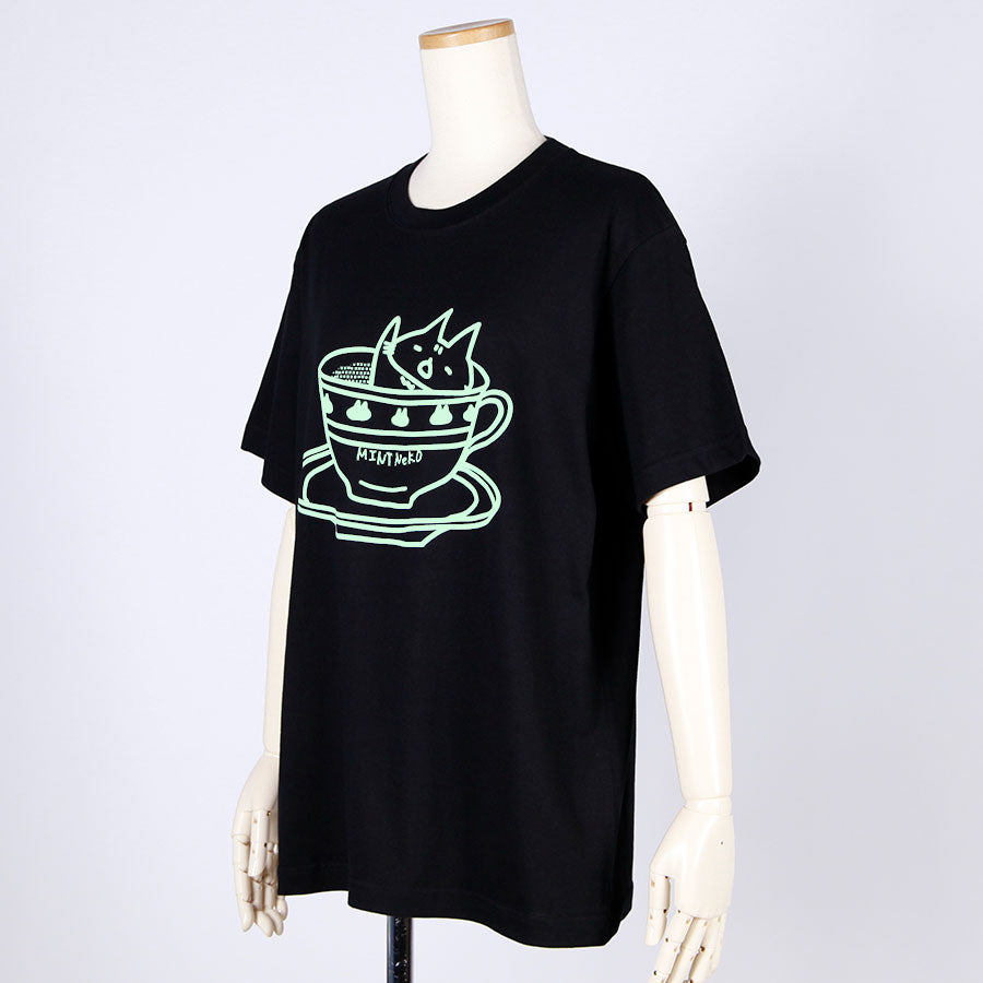 MINT NeKO Tea Party T-shirt・M