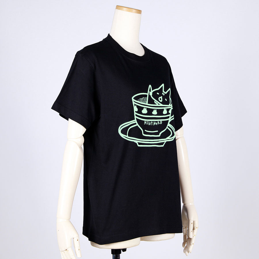 MINT NeKO Tea Party T-shirt・S