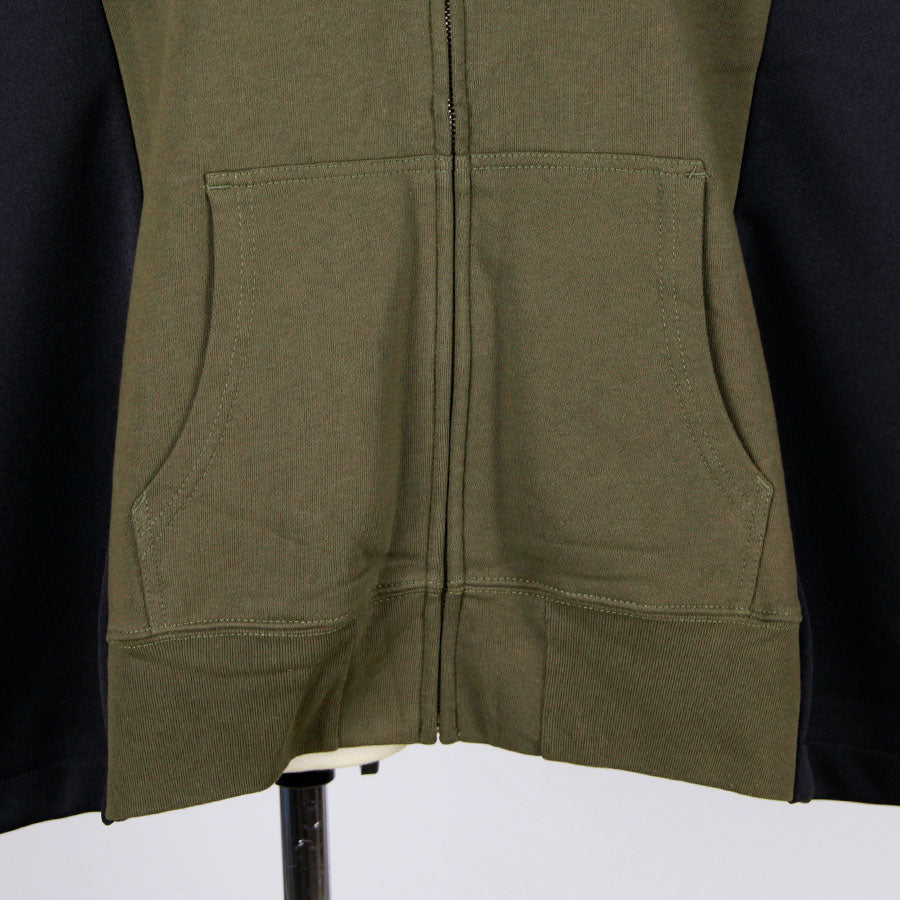 MINT NeKO Patchwork Wide Hoodie / A