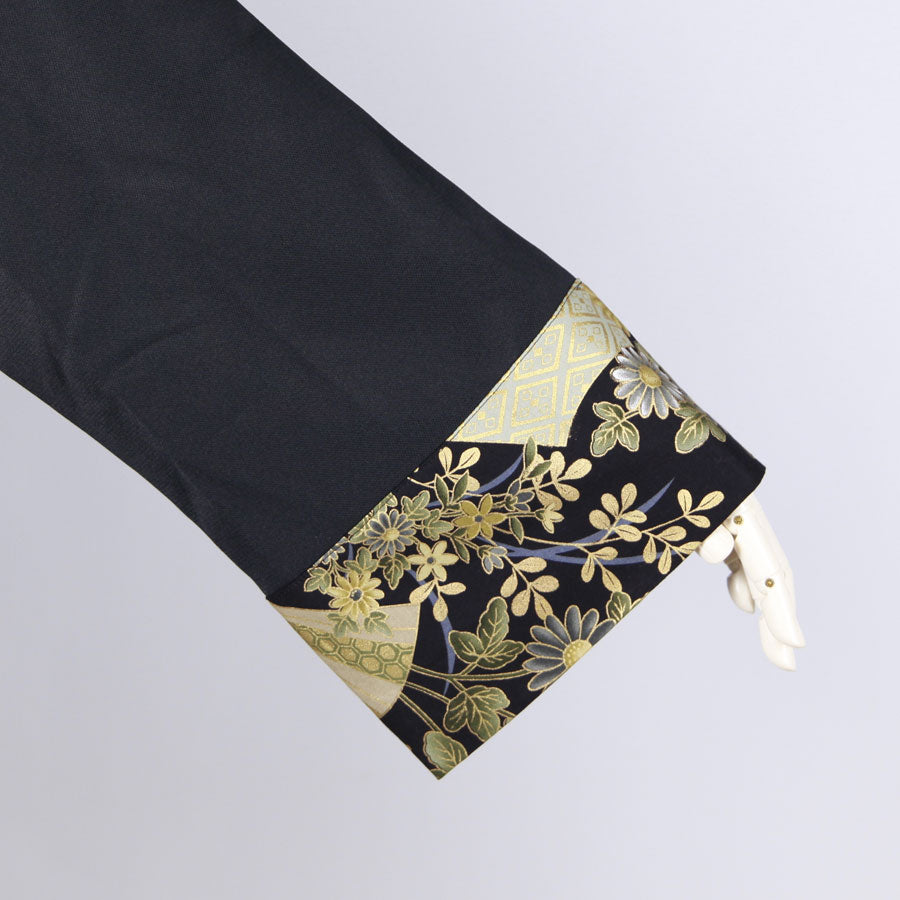 【一点物】TKg 暗闇扇子 丸首ジッパージャケット