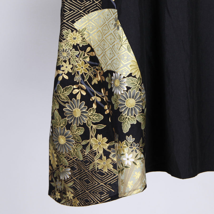 【一点物】TKg 暗闇扇子 シャツドッキングトップス