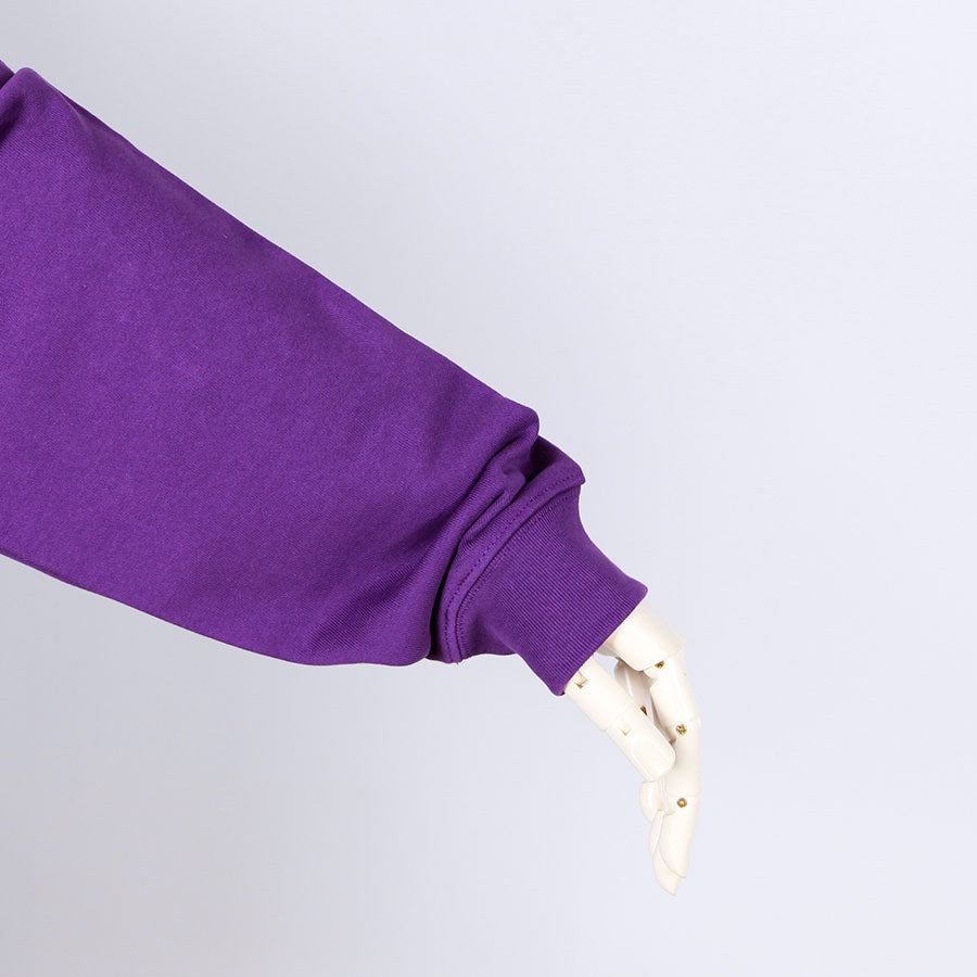 MINT NeKO Wagahai Hanging Sweatshirt / PUR-WH