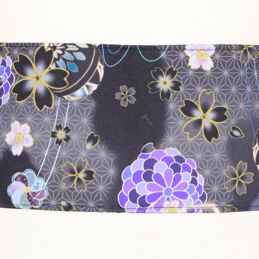 TKg 一点もの和柄帯ベルト B