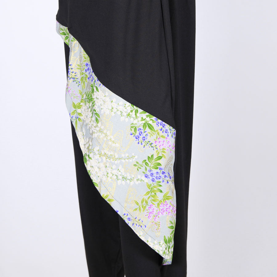 【一点物】TKg 秘色色の藤 スカート付きパンツ