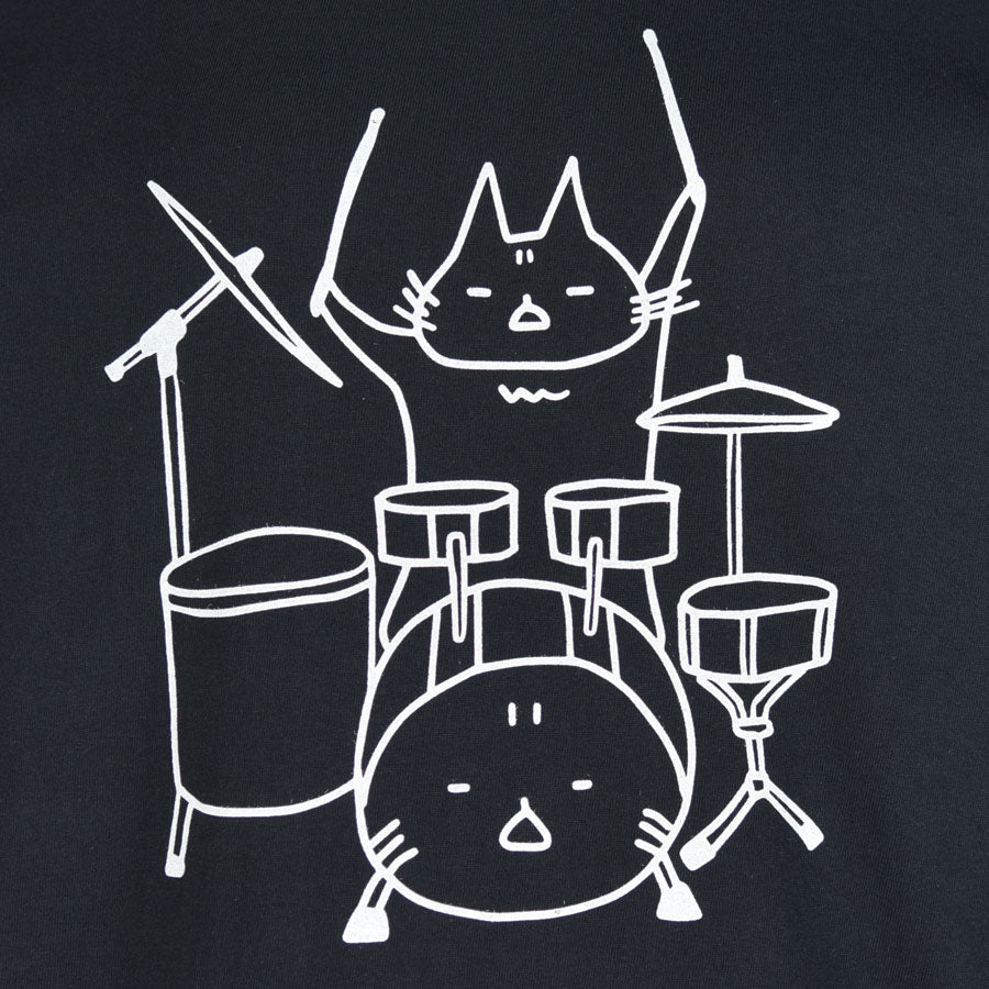 MINT NeKO Tama T -shirt BK ・ L