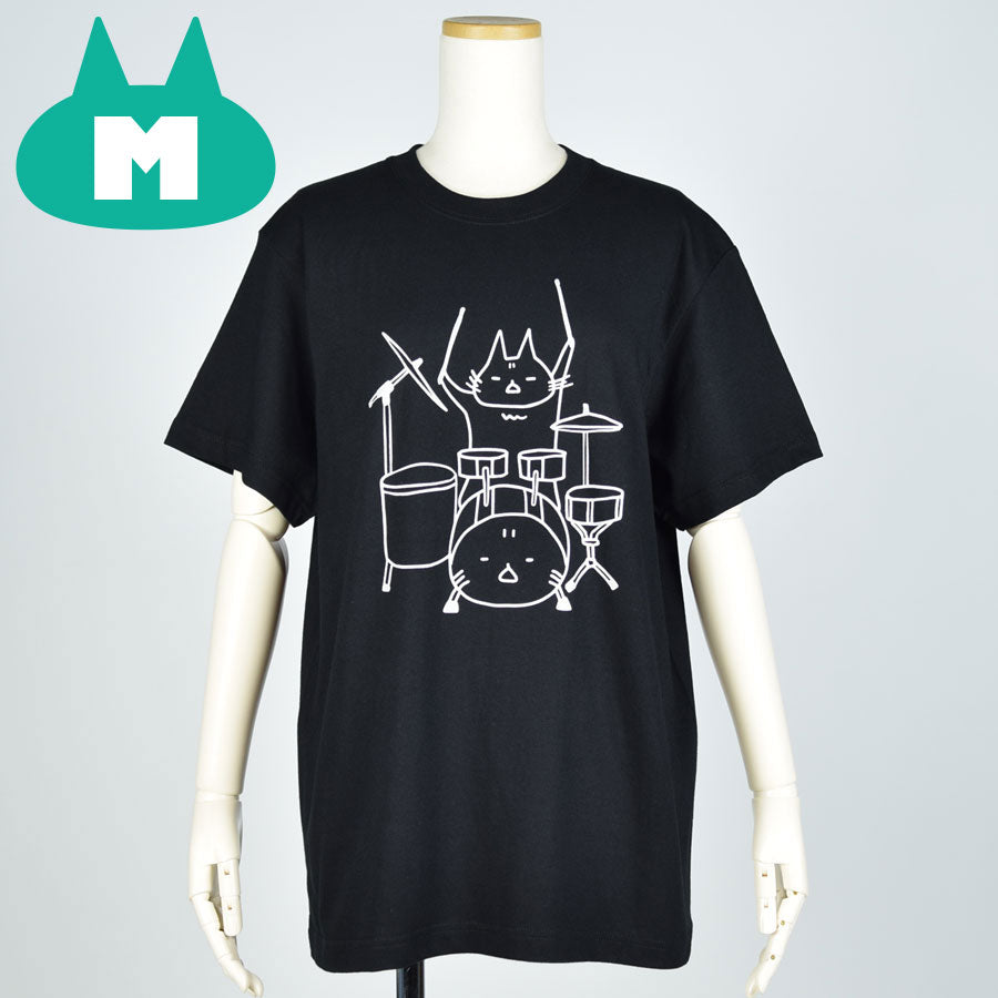 MINT NeKO Tama T -shirt BK ・M