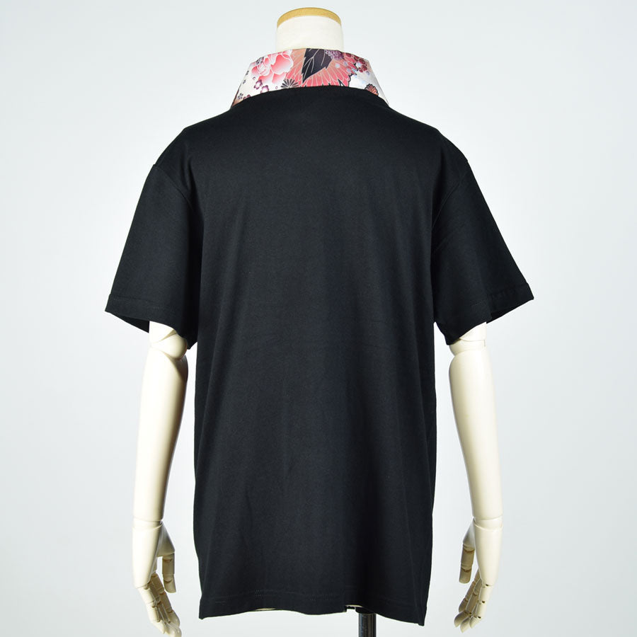 gouk Kimono Collar T -shirt / D