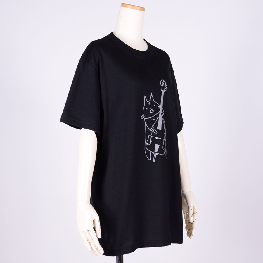 MINT NeKO Lou T -shirt BK ・ L