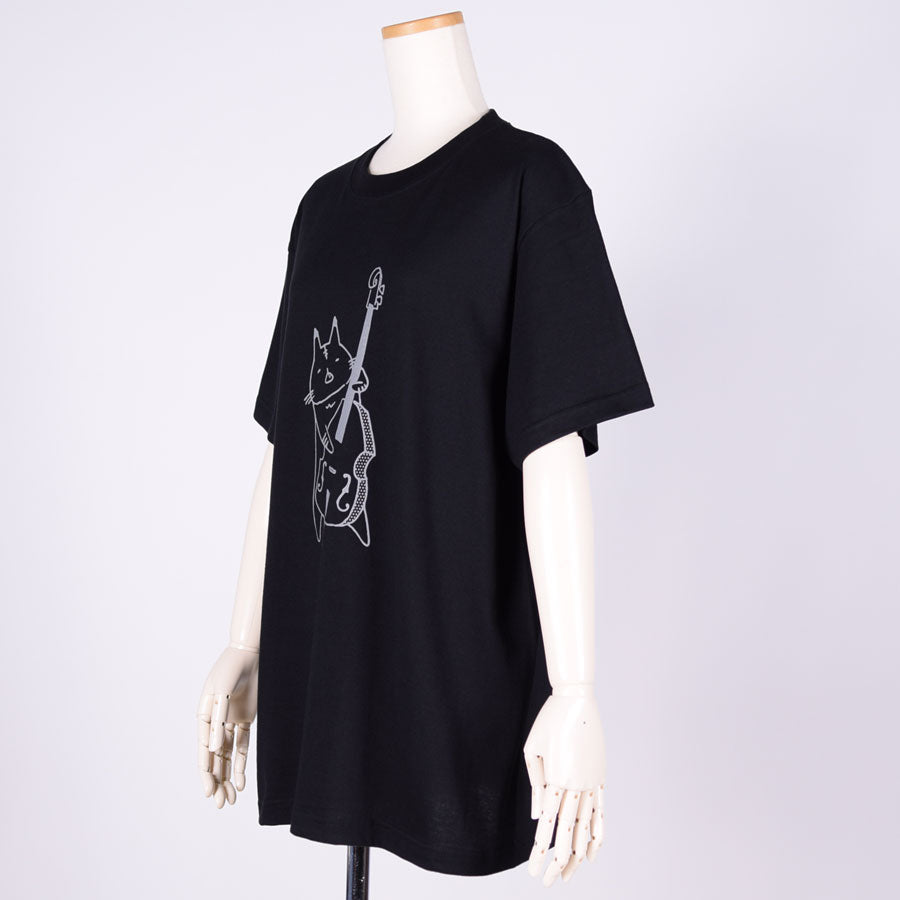 MINT NeKO Lou T -shirt BK ・ L