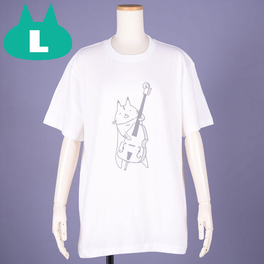 MINT NeKO Lou T -shirt WH ・ L