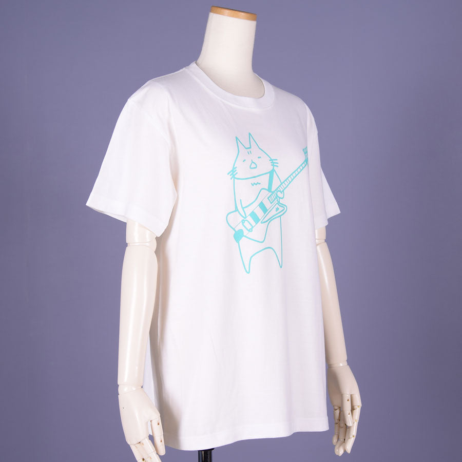 MINT NeKO ベースTシャツ WH・M