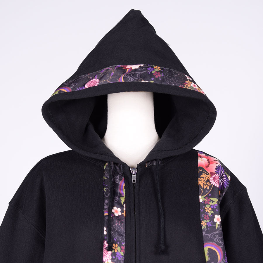 TKg Unique Japanese Pattern Hoodie / E