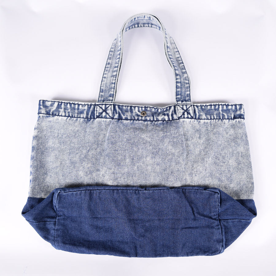 MINT NeKO パッチワークデニムトートバッグ B