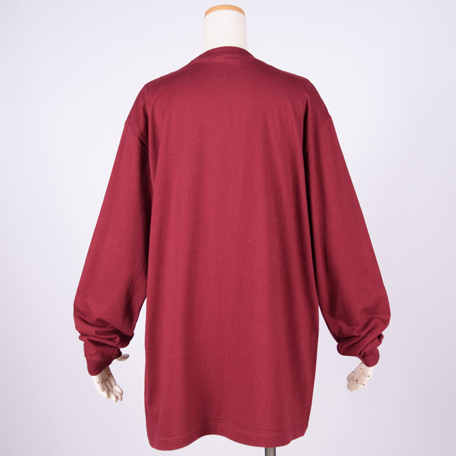 MINT NeKO Dot Logo Long Sleeve T-sh / RD