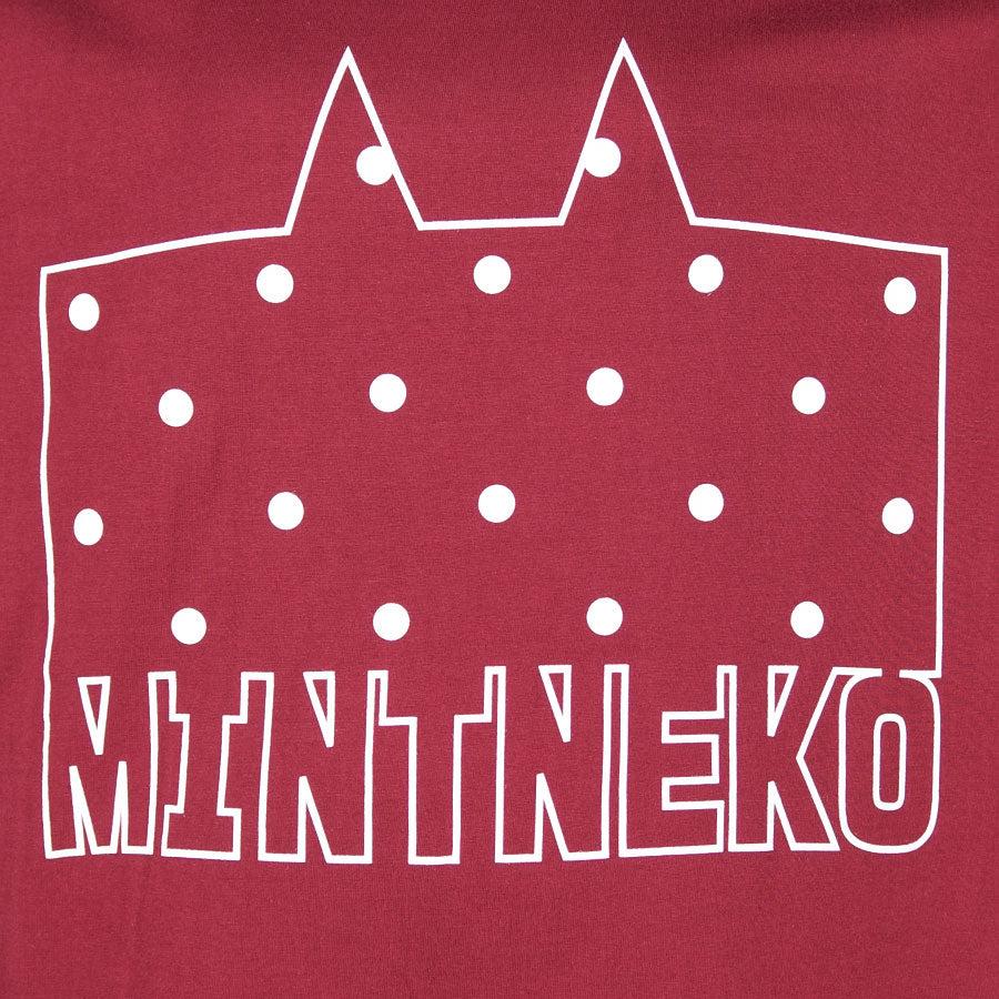 MINT NeKO Dot Logo Long Sleeve T-sh / RD