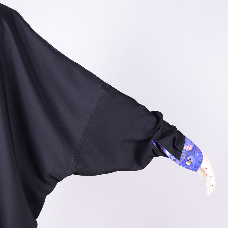 gouk ビッグシャツコート BK-NV