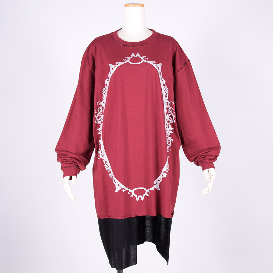 MINT NeKO ハンドステッチカットソー RD