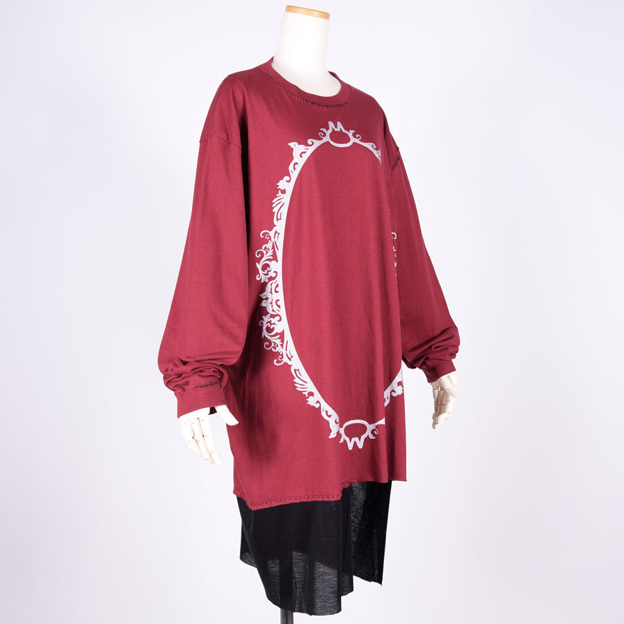 MINT NeKO ハンドステッチカットソー RD