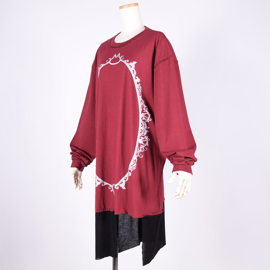 MINT NeKO ハンドステッチカットソー RD